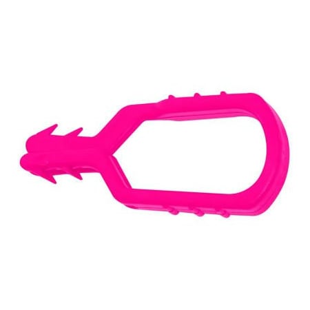 Mr. Chain 2in Mr. Clip, Safety Pink, Pack Of 50